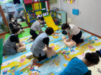 장흥소방서 어린이집 교사 대상 심폐소생술 교육