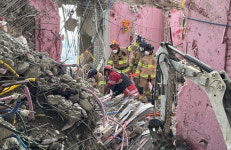 26층 매몰자 찾아라 광주 신축 아파트 붕괴 26일째 구조 총력