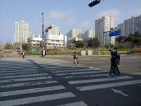 나주 빛가람파출소, 라온초 등교길 보행자 교통안전 캠페인