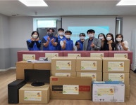세파스봉사단, 하남종합사회복지관에 후원품 전달