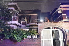 광주 월곡동 2층 주택 화재…주민 10명 긴급 대피