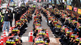 광주·전남 화물연대 안전한 노동 환경 보장을
