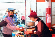 순천경찰, 아랫장 찾아 안심치안 홍보활동