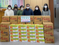 목포시 산정·원산·대성·만호동 설맞이 기부 손길