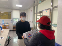 아산자동차정비공업사, 목포 부주동에 후원품 전달