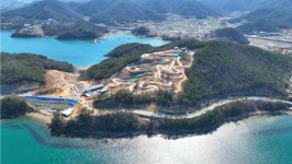 바다 향해 달리는 여수챌린지파크 루지 20일 개장