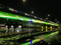 장성군, 문화대교 조명 설치 명품야경 선사 기대