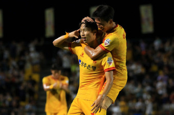 [전남일보]광주FC>‘8월의 남자’ 광주FC 엄지성 “빅클럽 러브콜 기다립니다”
