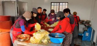 순천시 상사면 마중물보장협의체, 김장 나눔행사
