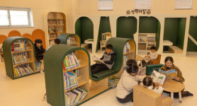 [전남일보]오늘의포토> 동구 구립도서관 책정원 개관식