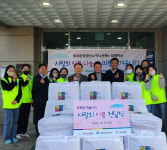 광주환경공단, 진산요양원에 이불 전달 등 ‘훈훈’