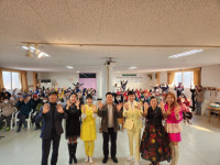 진산요양원, 문스팜 김광일 대표에 김치 기부받아