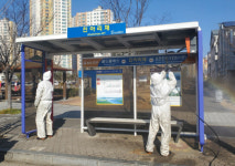 [전남일보]새봄맞이 시내버스 승강장 대청소