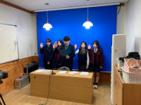 [전남일보]광주경신중, 학생회 선거 연계 참정권 교육