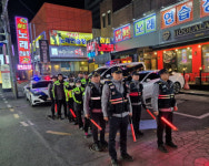 [전남일보]광주 남부경찰, 범죄취약지 일대 야간 합동순찰