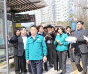 광주 남구의회, 어린이 교통사고 예방 현장활동