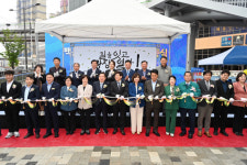 광주 남구 ‘푸른길 브릿지’ 개통···지역 랜드마크 될까