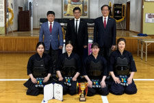 탑솔라 여자검도팀, 회장배 단체전 3위 입상