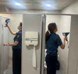 광주경찰청-서부경찰, 공연장 화장실 불법카메라 점검