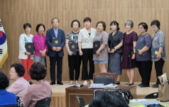 광주 남구 진월동, 통장 위촉장 수여