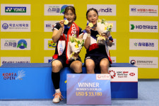 화순군청 정나은, 코리아오픈 여자 복식 깜짝 우승