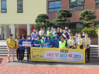 광주 광산경찰, 등굣길 어린이 교통안전 캠페인