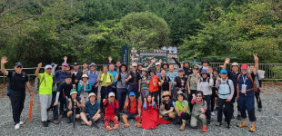 빛고을산들길사랑모임, 제75회 정례걷기 성료