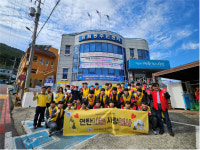 여수한영대학교 학생들, 사랑의 연탄 배달로 나눔