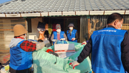 영암 군서면지사협, 홀몸 어르신 가정 대청소 봉사활동