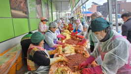 무안군 일로읍 새마을부녀회, 김장김치 나눔
