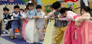 광주 북구청어린이집 줄다리기