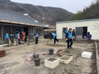 고흥군 영남면, 어르신 세대 청소 봉사활동