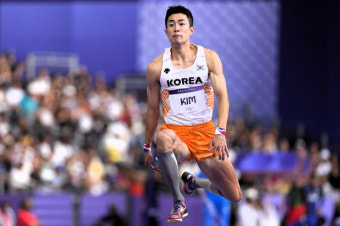 김장우, 파리 올림픽 남자 세단뛰기 예선에서 26위 탈락