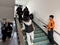 나주소방, 호남원예고등학교서 화재 대피 훈련