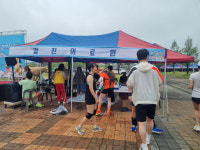 호남마라톤>강진의료원, 달리미들의 건강·안전 지킴이 역할 ‘톡톡’