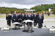 광주 광산의회, 5·18민주화운동 제45주년 기념 참배