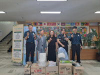 광주 북부경찰 건국지구대, 나눔 물품 기부