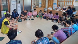 구례 마산면 지사협, 어르신 고추장 만들기