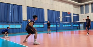 한파 뚫고 맹훈련…소년체전 향해 금빛 스파이크