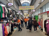 광주 북부소방서장, 설 맞이 전통시장 방문