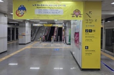 광주 지하철 문화전당역 에스컬레이터 교체 공사 본격 착수