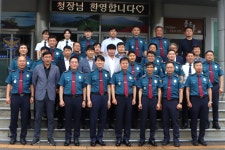 고범석 전남경찰청장, 영광 치안현장 점검