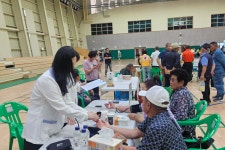 곡성군보건의료원, 장애인 이동복지관 건강부스 성료