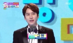 [MBC 연예대상] “라스가 습관이 됐다” 규현, 뮤직·토크쇼 부문 우수상