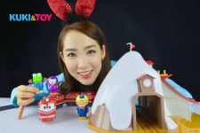 [쿠키토이] 티나의 로봇트레인 알프하우스 레일세트…안전수칙을 지키지 않아 뽀로로와 크롱이 다쳤어요~