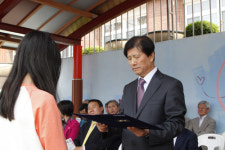 제일정형외과병원, 1사1촌 자매결연 마을에 장학금 전달