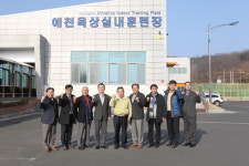 예천군, 배호원 대한육상연맹회장 전지훈련선수단 격려