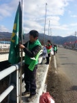 문경시 마성면 태극기 달기 운동 새해 시작
