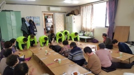 [동정] 대구 수성구 수성4가 희망나눔위, 경로당 떡국 봉사