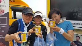 한우자조금, ‘행복한가게 마라톤 대회’ 참가자 대상 한우 시식회